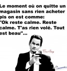 Dans un magasin