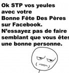 Bonne fête des pères