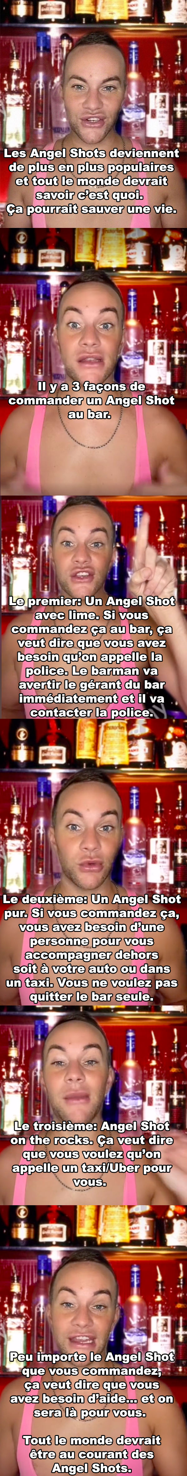 Que Veut Dire Republier Sur Tiktok Un barman explique ce que ça veut dire "Angel Shot" et pourquoi ça