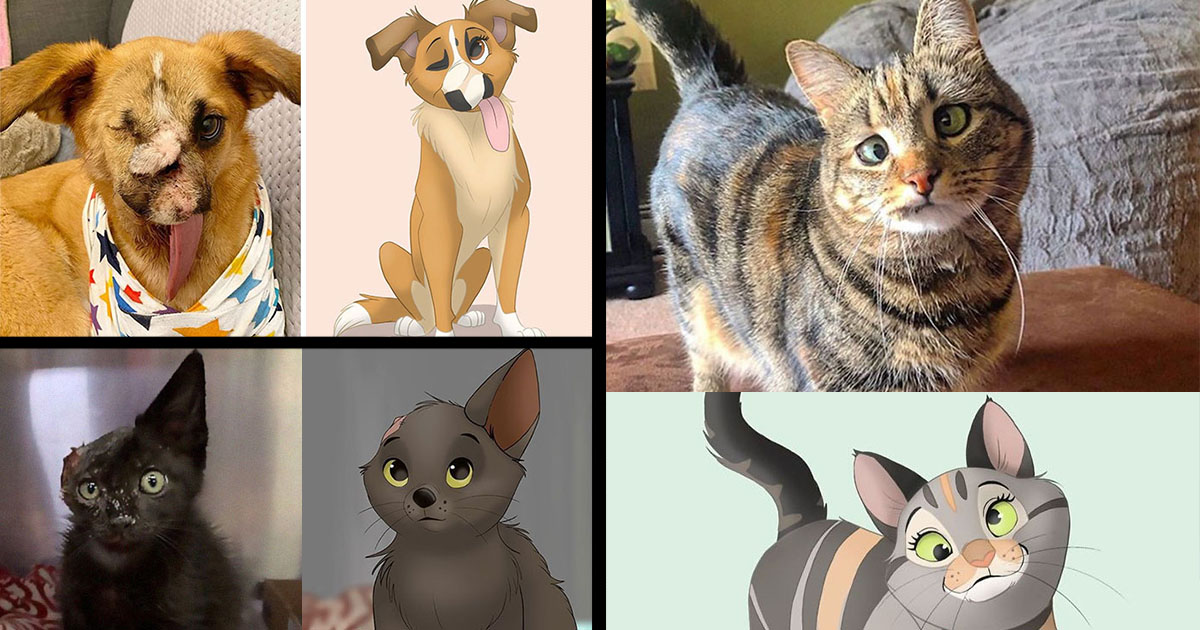 Une illustratrice de 22 ans transforme votre animal de