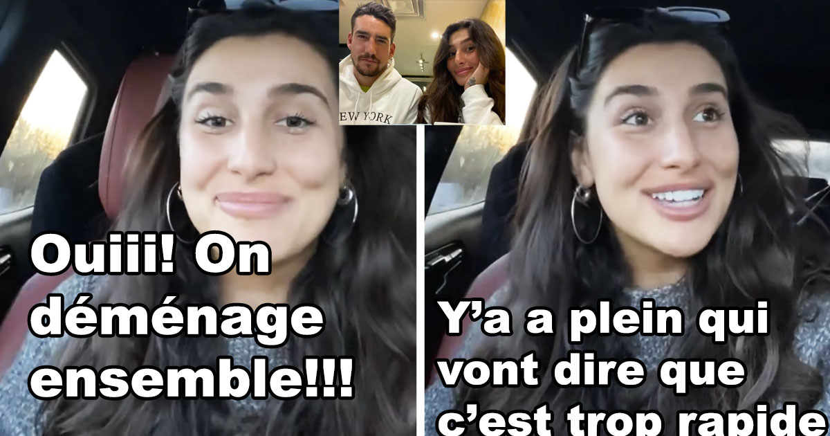 Claudia d’Occupation Double annonce qu’elle déménage officiellement avec son nouvel amoureux