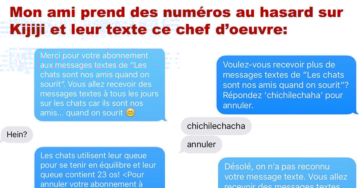 Prank à Faire à La Maison Petit prank à faire sur Kijiji
