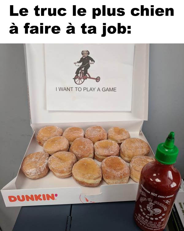 À la job