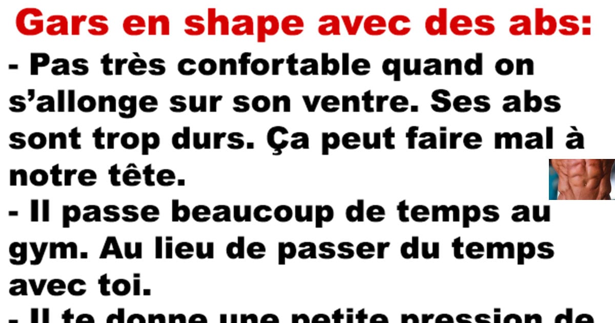 Du Son Pour Les Gars Sur Preuve que les gars avec une bedaine sont meilleurs que les gars avec