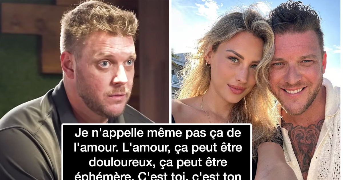 Mathieu Baron livre enfin un puissant message sur son amoureuse et son fils