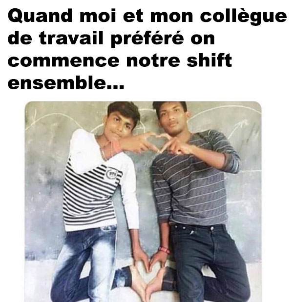 À la job