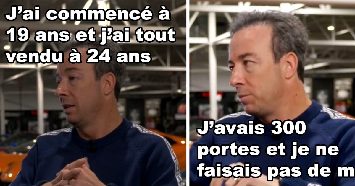 Luc Poirier explique qu’il a acheté 300 portes à 19 ans et a tout vendu à 24 ans