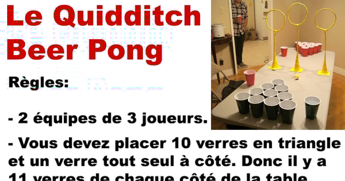 Quidditch Beer Pong
