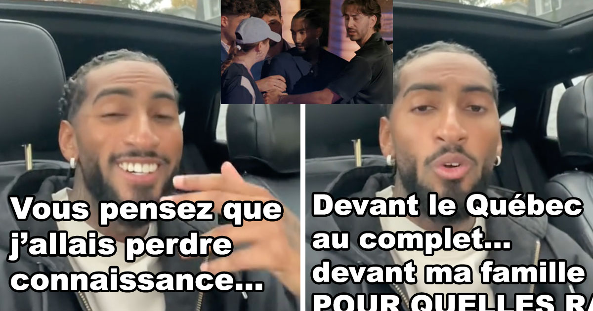 Bilal d’Occupation Double s’adresse aux personnes qui pensent qu’il a fait semblant de perdre connaissance au Tapis Rouge